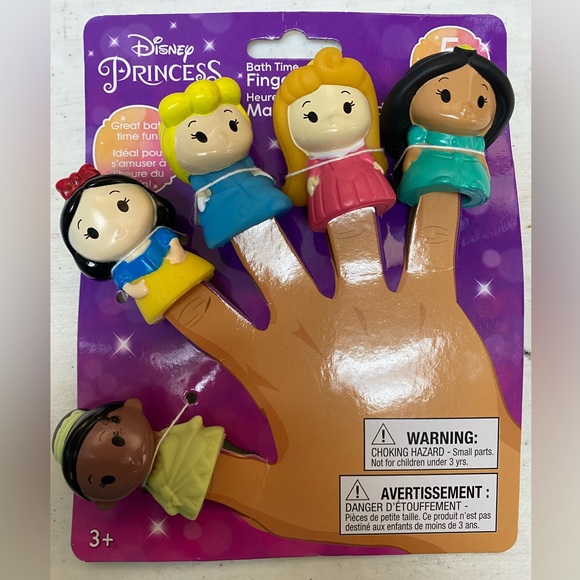 Disney Toys Disney Princess Finger Puppet For Bath Poshmark